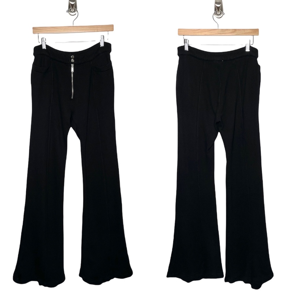Re/Done | The Track Flare Sweatpant Black Medium